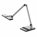 Светильник настольный с беспроводной зарядкой Uniel ULM-D110 15W/3000-6500K/DIM SILVER