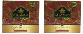 Zylanica Чай черный Ceylon Premium Collection, 100 пак, 2 уп