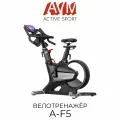 Профессиональный велотренажёр AVM A-F5 / Белый / Для дома и зала / До 150 кг / 36 уровней нагрузки