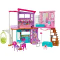 Игровой набор Mattel Barbie Vacation House HCD50 Загородный дом Малибу, розовый