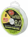 Шнур плетёный для рыбалки WFT KG x8 Chartreuse150/006, плетенка летняя