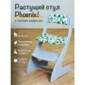 Растущий стул для детей Phoenix с 2 до 16 лет с мягким сиденьем