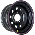 Стальной колесный диск Off-Road Wheels УАЗ 8x15/5x139.7 D110 ET-19 Черный