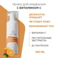 Гельтек Пенка для умывания лица, очищающий мусс для снятия макияжа, с витамином C, 150 мл