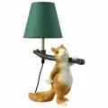 Настольная лампа LUMION SQUIRREL 6523/1T, E14, 40 Вт, текстиль, разноцветный