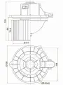 Мотор отопителя салона HYUNDAI ACCENT 99-/GETZ 05