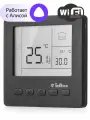 Терморегулятор для теплых полов Terma TRm030 с Wi-Fi управлением, чёрный, 16А