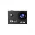Экшн камера SJCAM SJ4000 WiFi черный с креплением, водонепроницаемая 4K Ultra HD