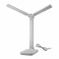 Лампа для рабочего стола Ultraflash 12вт на основании пластик/пластик белая