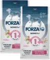 FORZA10 DOG MEDIUM DIET LOW GRAIN низкозерновой для взрослых собак средних пород при аллергии со свининой и картофелем (1,5 + 1,5 кг)