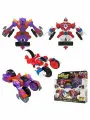 Волчок-трансформер 2-в-1 Spin Racers Неудержимый с аксессуарами, K02SRS01 Spin Racers
