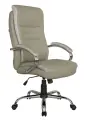Кресло для руководителя в офис Riva Chair Hoop 9131 серо-бежевый