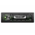 Магнитола автомобильная Aura FIREBALL-204BT USB/SD/MMC-ресивер, зелёная подсветка