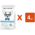 BEST DINNER PUPPY SENSIBLE LAMB & BERRY для щенков всех пород, беременных и кормящих сук с чувствительным пищеварением ягненок/ягоды (3 кг х 4 шт)