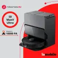 Робот-пылесос Roborock Robotic Vacuum Cleaner+Empty Wash Fill Doc S8 Max Ultra черный