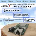 Встраиваемый 3G 4G роутер Vertell VT-STREET-X4 TTL iMEi fix для бокса Антекс Petra, Agata, Vika, Крокс KAA15, Mimo unibox