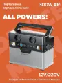 Портативная электростанция ALLPOWERS 300 Вт, 78000 мАч, 288 Вт-ч В S 300