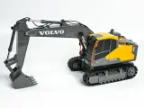 Экскаватор на радиоуправлении Double E E588-003 Volvo EC160E, 1:20, серый/желтый, с пультом ДУ, 