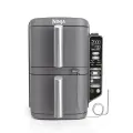 Аэрогриль двухкамерный Ninja SL451EU Double Stack XL 2470 Вт 9,5 л, серый