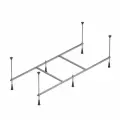 Каркас для ванны AM.PM универсальный, 165х70 см, нержавеющая сталь