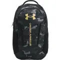 Рюкзак Under Armour Hustle 6.0 Backpack Black-Metallic Gold 1384672-001