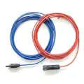 Комплект проводов с разъемами MC4 для солнечных панелей (2шт по 5 метров, 4 мм²)