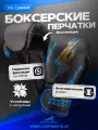 Перчатки боксерские Panther Energy Series Lighting, искусственная кожа, 10 унций, синий/чёрный