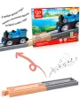 Элементы для детской деревянной железной дороги Hape Музыкальные рельсы E3873_HP