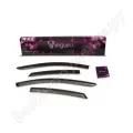Дефлекторы окон Vinguru HYUNDAI Elantra HD 2006-2011 /сед/накладные/скотч/к-т 4 шт./акрил / Хендай Элантра