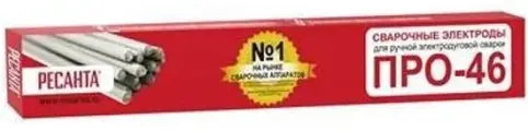 Электроды сварочные Ресанта ПРО-46 Ф3,0, пачка 3 кг