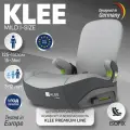 KLEE Mild (Titan Grey) бустер с isofix и складной спинкой I-Size, от 125 см (15-36 кг)