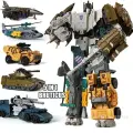 Трансформеры HZX Defensor Bruticus Superion Devastator 6 в 1