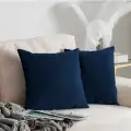 Подушки декоративные Олимп, 40х40 см, на диван 2шт, на стул, синий.