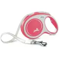 Поводок-рулетка для собак Flexi New Comfort L ленточный красный/серый 8 м