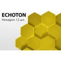 Акустический поролон ECHOTON Hexagon (желтый, 12 шт.)