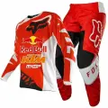 Новый 2023 F0X 180 Red Bull эндуро комплект снаряжения для мотокросса mx трикотажные штаны мотоциклетная одежда mtb carracing костюм Off Road