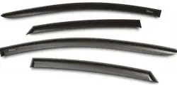 Дефлекторы окон Vinguru SKODA Yeti 2009-2014, 2013-2018 /крос/накладные/скотч/к-т 4 шт./акрил / Шкода Йети