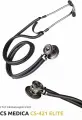 Стетофонендоскоп CS Medica CS-421 Elite, тип Раппапорт, черный