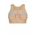 Tournure Бюстгальтер LBS-011 послеоперационный, компрессионный со вшитой стяжкой, телесный, размер 1