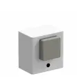 Упор дверной белый DS-1 W Квадратный