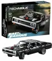 Конструктор Техник Dodge Charger Доминика Торетто / Technic / 1077 деталей