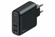 Зарядное устройство INTERSTEP PD3.0 72W, черное, для смартфонов и ноутбуков