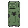Nillkin для iPhone 16 Pro Max чехол CamShield Armor ProP Magnetic Dark Green