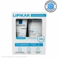Набор для сухой и очень сухой, склонной к атопии кожи La Roche-Posay Lipikar очищающий крем-гель 200 мл + бальзам 75 мл