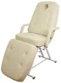 Кресло косметологическое атлет с вырезом для лица , обивка бежевая Люкс-2/кушетка косметологическая