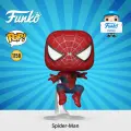 Фигурка Funko POP! Bobble Marvel Spider-Man No Way Home Friendly Neighborhood Фанко Поп Человек-Паук Нет Пути Домой Дружелюбный сосед Тоби Магуайр