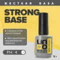 UNO, База для гель лака STRONG BASE / база для ногтей, прозрачная, 16 г