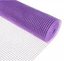 Сетка садовая, заборная, пластиковая, ячейка 20х20мм, ширина 1000мм, длина 8м. Цвет сиреневый