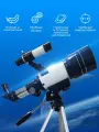 Телескоп F30070M, рефрактор, астрономический, для наземных и астрономических наблюдений