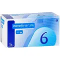 Игла для шприц-ручек Novo Nordisk одноразовая novofine, 6 мм x 0.25 мм, размер: 31G, 100 шт.